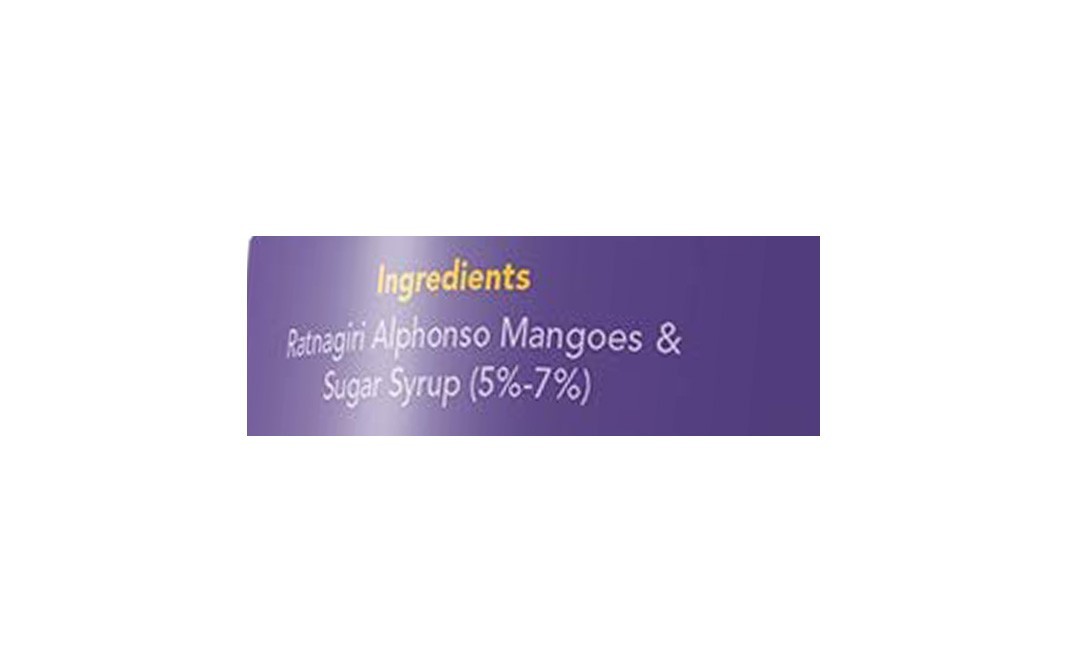 Pursuit Ratnagiri Alphonso Mango Pulp Sweetened   Tin  850 grams